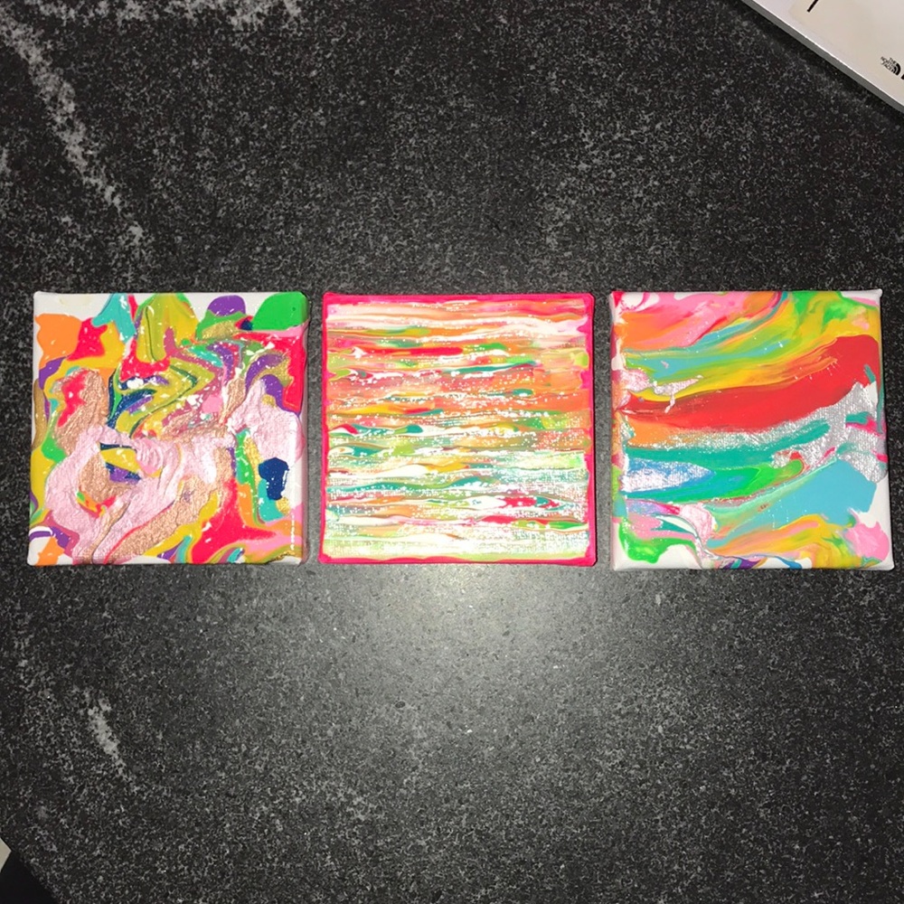 Hand painted 3 canvas bundle - Picture 3 of 16